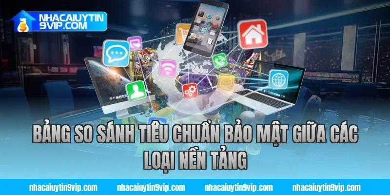 Bảng So Sánh Tiêu Chuẩn Bảo Mật Giữa Các Loại Nền Tảng
