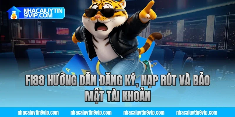 fi88 hướng dẫn đăng ký, nạp rút và bảo mật tài khoản