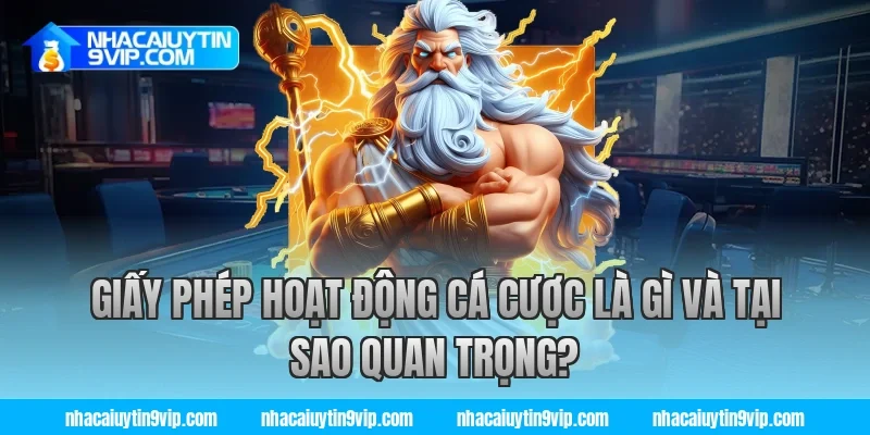 Giấy Phép Hoạt Động Cá Cược Là Gì Và Tại Sao Quan Trọng?