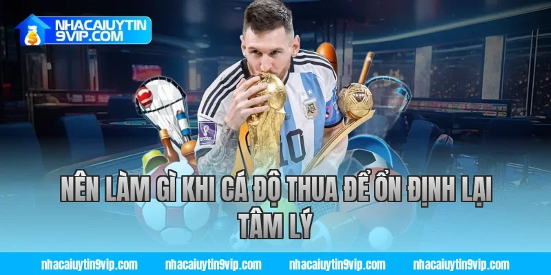 Nên làm gì khi cá độ thua để ổn định lại tâm lý